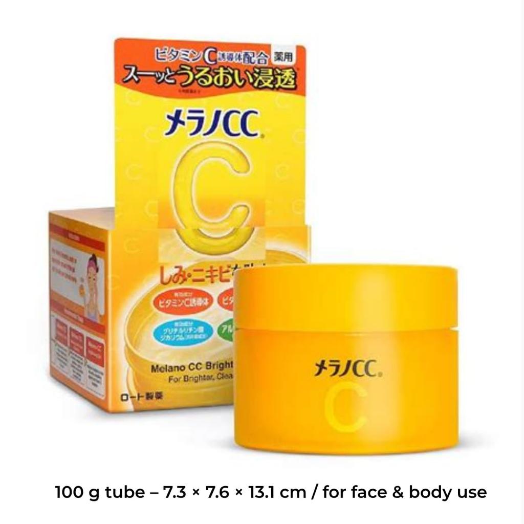 Rohto Melano CC Medicated Anti-Spot Whitening Gel 100g