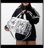 Colorful PVC Transparent Shoulder Bag - Large Capacity, Splash-Proof, Ideal for Summer and Swimming Essentials