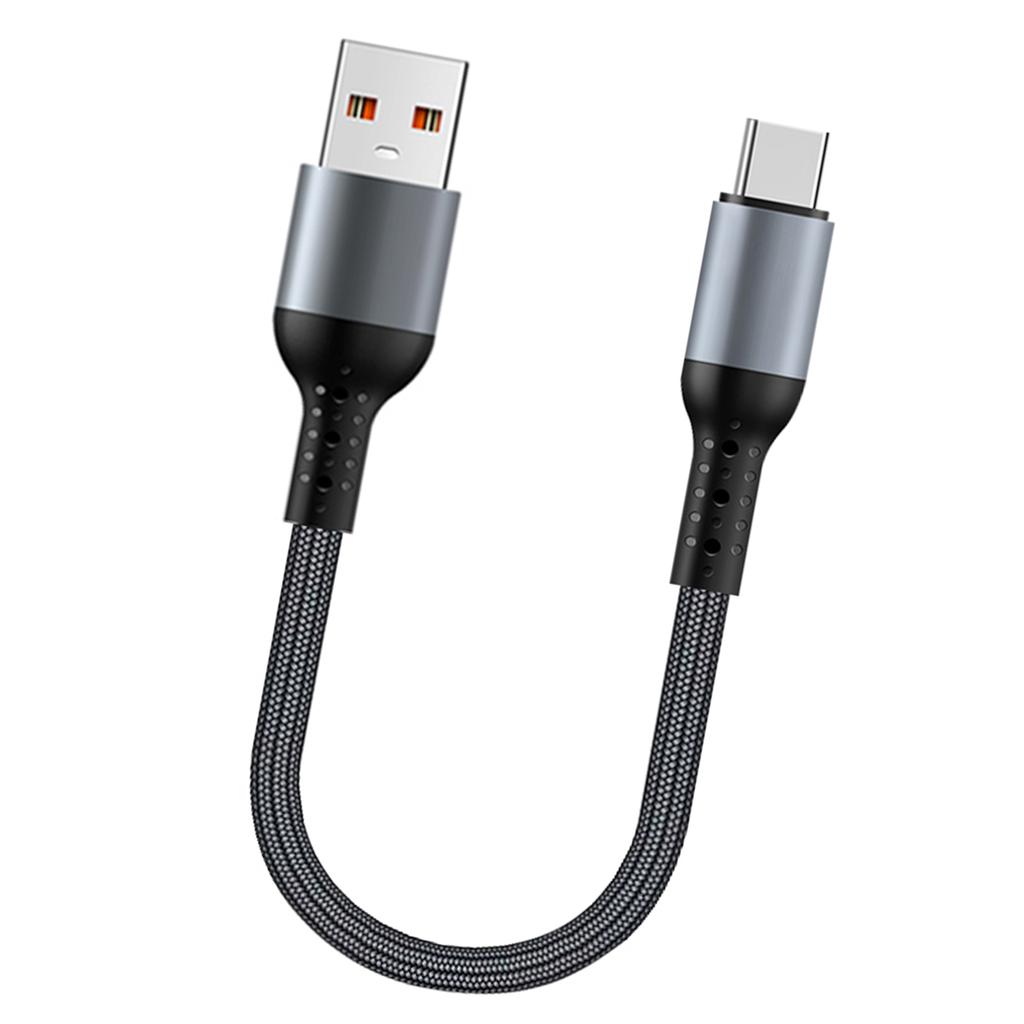 Nylon Braided Quick Charging USB to Type C Charging Data Cable with 100W Fast Speed Transfer for Gaming Devices
