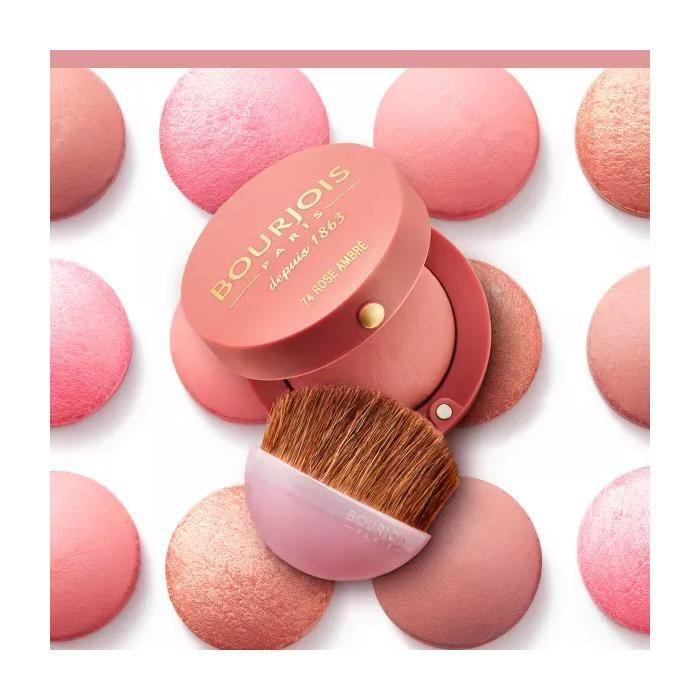 Blush - LITTLE ROUND - 015 - Rose éclat - Tous types de peau - Poudre