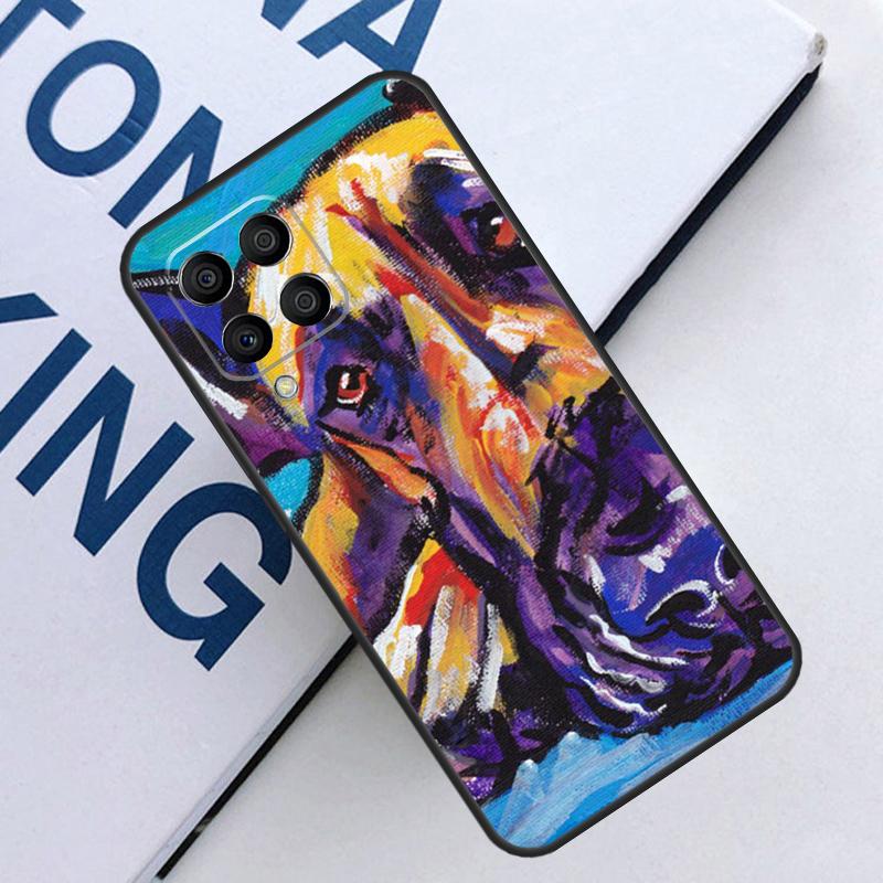 Deutsche Dogge Hund Aquarell Für Samsung Galaxy M31 M55 M15 M11 M21 M13 M33 M35 M53 M14 M34 M54 M12 M32 M52 M06 M16 Hülle