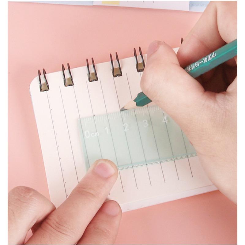 Creative Jelly Color 20cm Straight Ruler For Student Office Drawing Measuring Tool