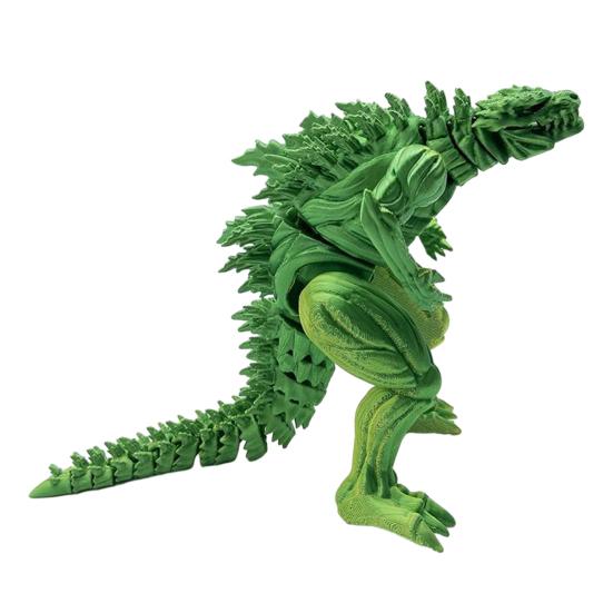 3D Tištěná Dinosaurí Ozdoba Artikulovaný Model Dinosaura Flexibilní Dinosaurí Fidget Hračka pro Úlevu od Stresu Dekorace na Stůl Domácí Kanceláře