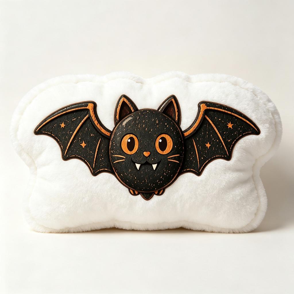 Vintage Halloween Double Sided Print Shaped Throw for Couch Sofa Bed Decoration