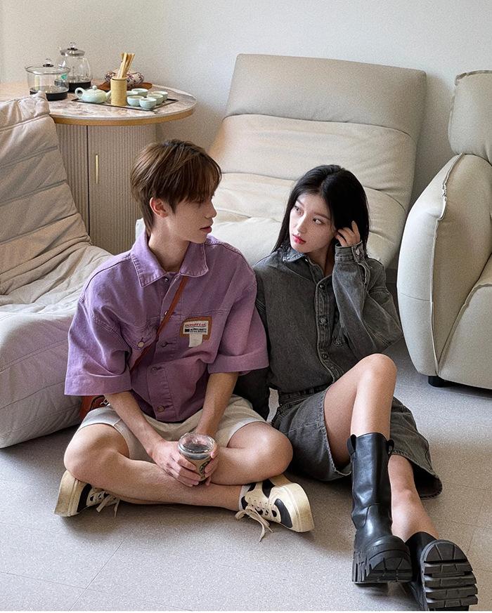 

Paris Home Bulldozer Boots Martin Boots Women s 2025 Autumn and Winter New Tank Thick-soled Heightening Cowhide Mid-tube Western Boots 41