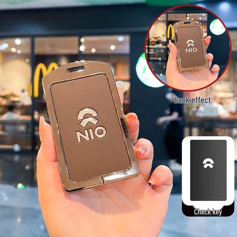 Nio Smart Card Schlüsseletui mit Metallschnalle für ET7, ES6, ES8