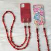 New Phone Accessory Long Cellphone Chain Anti Lost Universal Beaded Shoulder Neck Crossbody Phone Strap Phone Case Holder Chain