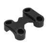 Motorrad Lenkerhalterung Klemme Obere Abdeckung CNC Aluminium Schwarze Farbe für ADV150 2019 2020