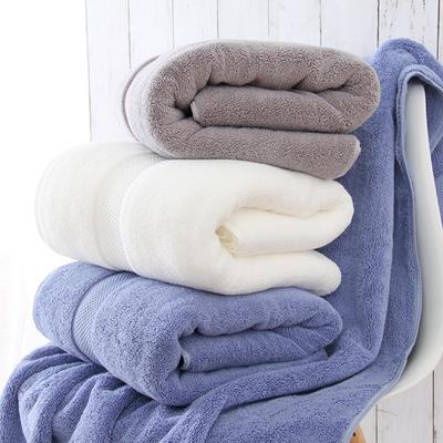 Five-star Hotel Class A Large Bath Towel Pure Cotton Bed and Breakfast Household Adult Bath Enlarged and Thickened 80*160CM