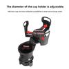 2 In 1 Vehicle Mounted Slipproof Cup Holder 360 Degree Rotating Water Car Cup Holder Multifunctional Dual Holder Auto Accessorie