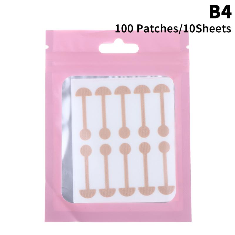 20-100Pcs Dumbbell Nose Tip Patch Elastic Skin Color Disposable Contouring Corrective Nose Strips Thin Nasal Beauty Nose Sticker