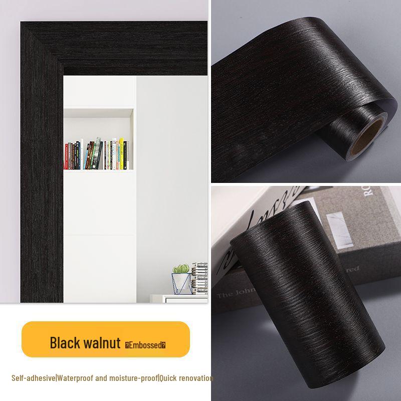 Self-Adhesive Wood Grain Door Frame Repair Trim Strip