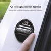 4Pcs Car Door Lock Buckle Protective Covers Zinc Alloy Cover For Honda Civic Accord Crosstour Spirior Odyssey Avancier UR-V CR-Z