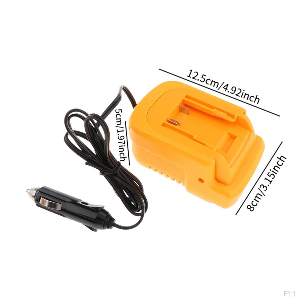 Car Charger Adapter for 12V and 24V Systems with Light Portable Cars Rvs