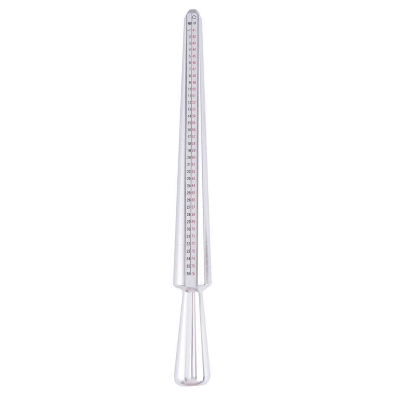 A44Z-3PCS Ring Sizer Measuring Tool Set, Ring Gauges With Finger Sizer Mandrel Ring Sizer For Jewelry Sizing Measuring