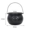 Large Wizard Witch Cauldron Halloween Decoration Prop Halloween Irish Parties Table Centerpieces Candy Holder Table Decorations