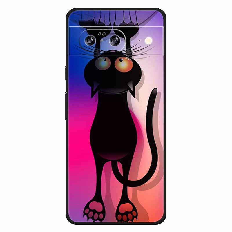 Für Google Pixel 8 / 8pro Hülle Weiches Silikon Löwe Eule Luxuriöse Rückabdeckungen Für Google Pixel 8 Pro Hüllen Pixel8 Cartoon Schalen