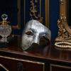 Mysterious Costume Masque Masquerade for Men Women, Half Face Venetian Party Comfortable Cushion Halloween, Mardi Gras Ball, Carnival, Cosplay Retro