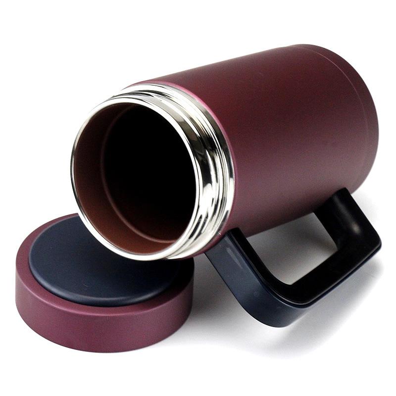 Multi-purpose Portable Thermos Cup 500ml Vacuum Flasks Portable Stainless Steel Thermos Cup Water Bottle Travel Tea Mug Office Thermos Cup