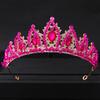 Luxury Crystal Tiaras and Crowns Rhinestone Prom Diadem Crown Tiara for Women Bridal Wedding Hair Accessories Jewelry Crown Gift