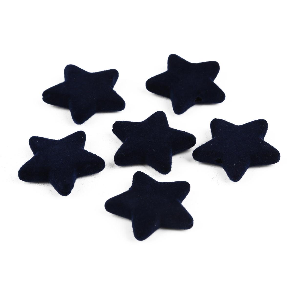 

28 мм акриловая подвеска со звездой для изготовления ювелирных изделий DIY аксессуары для сережек 10pcs темно-синий