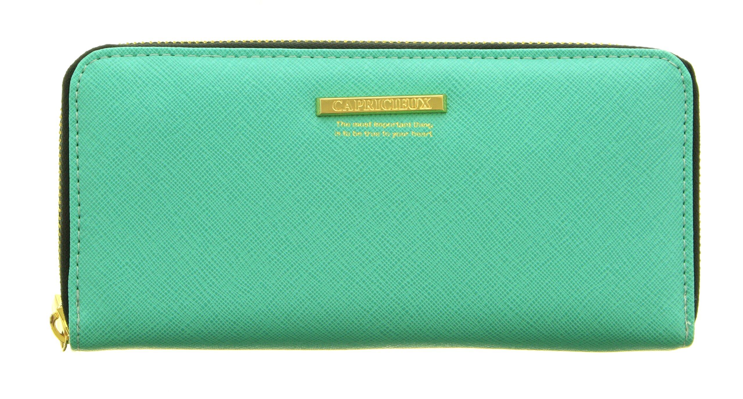 Длинный кошелек Aldi, Caprice GreenBlack