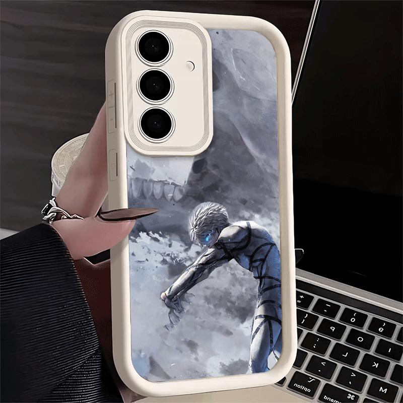 Phone Case for Samsung Galaxy A17 A16 A15 A14 A13 Blue L-Lock Nagi Seishiro A56 A36 A26 A55 A35 A25 A54 A34 A24 A53 A33 A23 A07