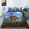 3D Digital Printing Polyester Bedding Two-Or Three-Piece Dinosaur Series