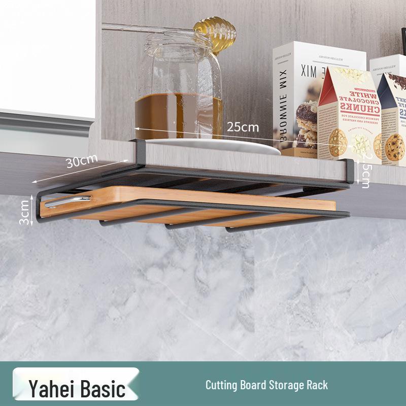 Köksskåp Under-Montering Lock & Skärbräde Organiseringshylla