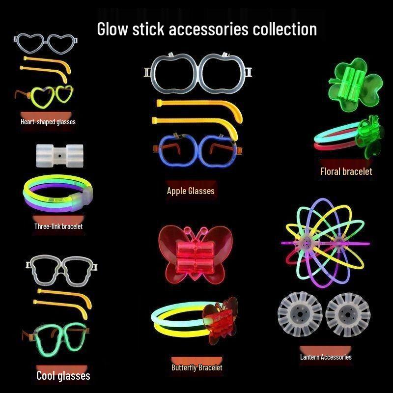 

Children s Non-toxic Glow Stick Bracelet - Colorful, Luminous, Dance Prop Toy