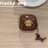 Polka dot three-dimensional dog suitable for AirPods 1 generation protective cover 1st generation 1st generation pro1 apple bluetooth headset case 