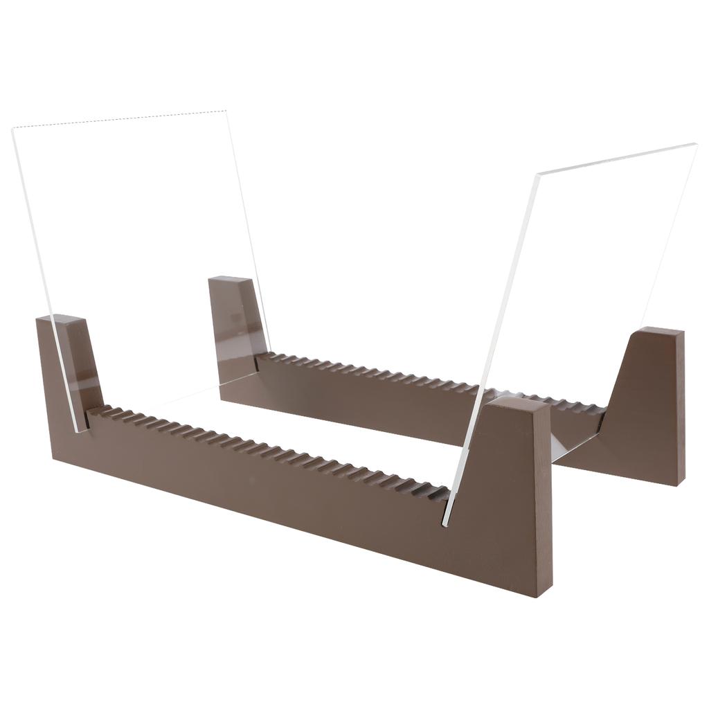 Vinyl Record CD Storage Rack Wood Magazine Album Display Stand Large Capacity Deskop Holder for Home Art Collection Decor NEW