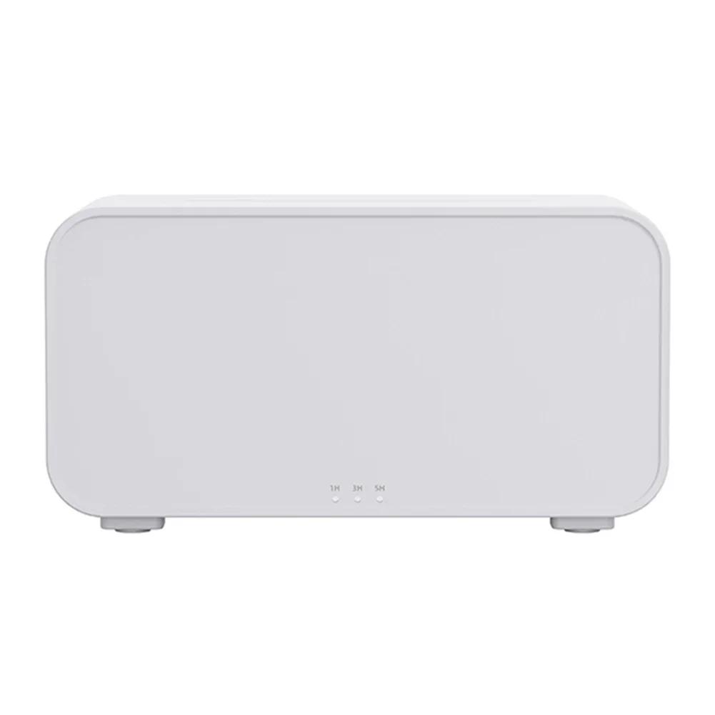 

Colorful LED Diffuser Aromatherapy Machine Relaxation Environment 140*60*74MM Flame Effect Ambient Night Light білий