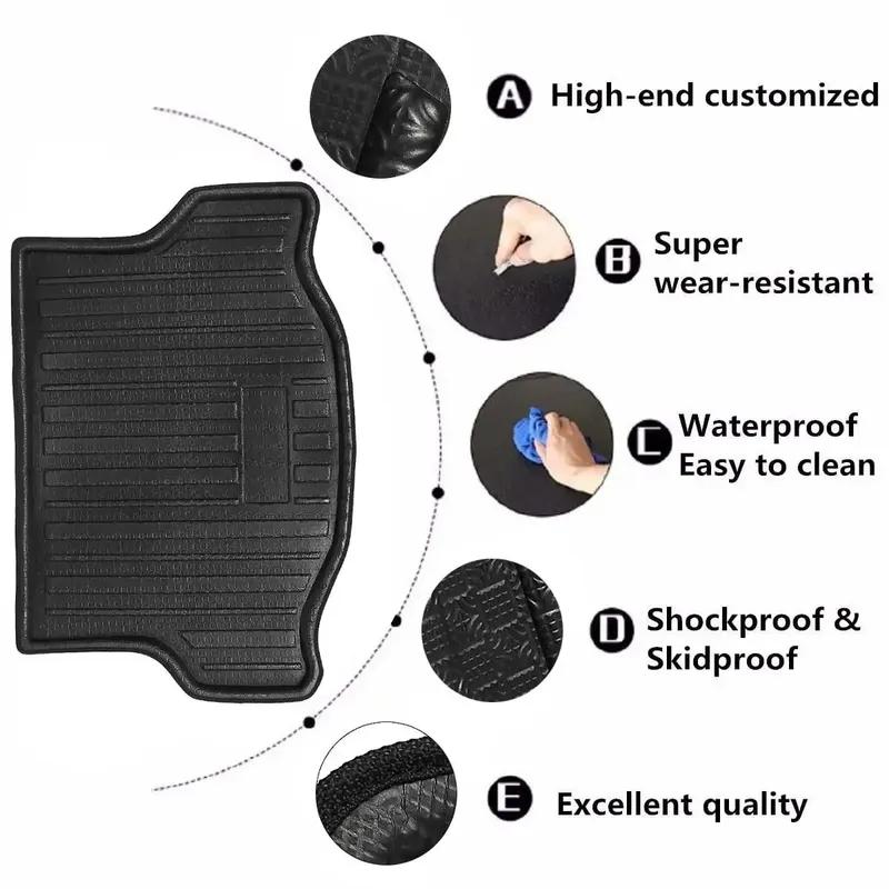 For Toyota RAV4 2006 2007 2008 2009 2010 2011 2012 2013-+ Rear Trunk Tray Cargo Boot Liner Mat Floor Carpet Accessories