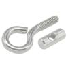 Adjustable Rails Blocking Stoppers 304 Stainless Steel 6mm Piping Fixtures For Motorhome Campers Shelter Installations