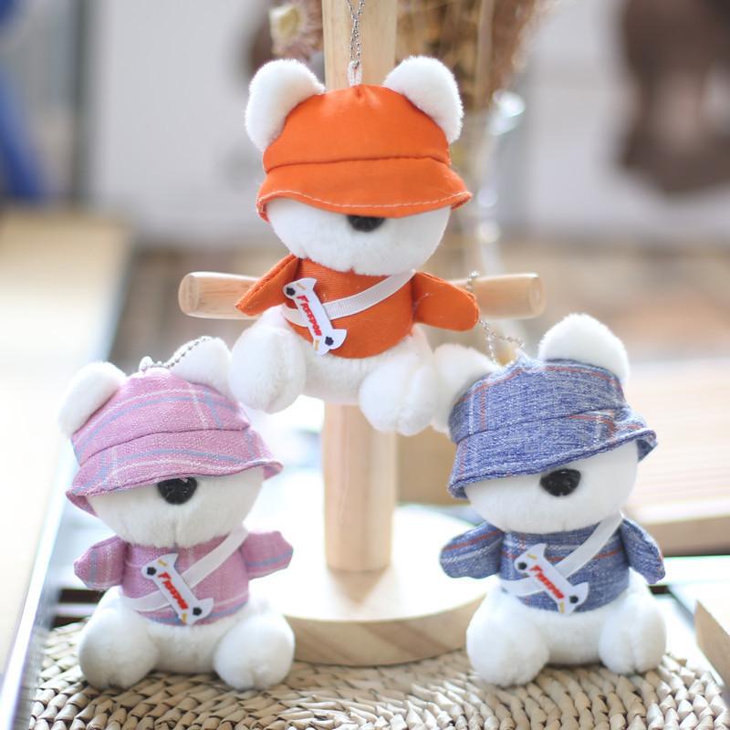 Adorable Cute Rabbit Plush Keychain Soft Stuffed Animal Bag Pendant Doll