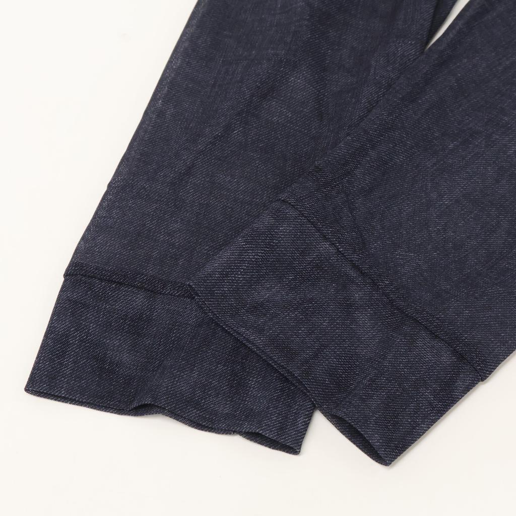 VIVIENNE TAM [Good Condition] 15175413 Sheer denim long sleeve blouse/ tops 38 NavyUsed