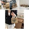 2024 New Canvas Small Bag Women's Tote Bag Street Fashion Commuter Casual Handbag