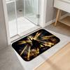 Helldivers Flannel Kitchen Mat Christmas Soft Area Rug Non Slip Floor Carpet Home Decoration
