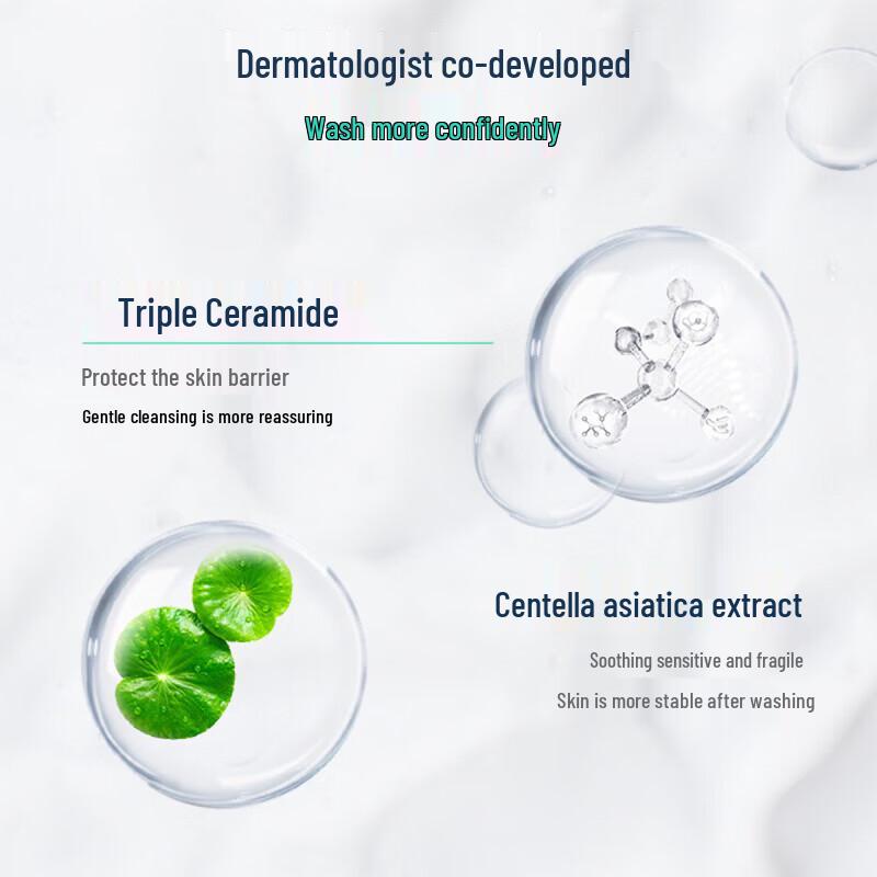 CeraVe Centella Soothing Cleanser & Nivea Soft Moisturizing Cream Bundle