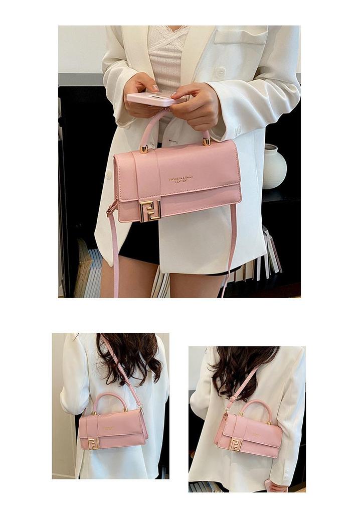 Korean Style Retro Square Crossbody Bag - Women's Casual Chic, 2026 Collection