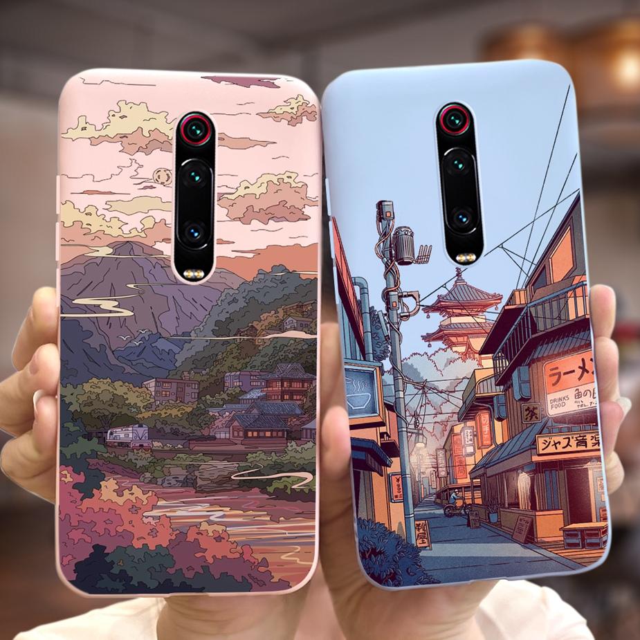 For Xiaomi Mi 9T Pro Case Cute Fashion Candy Painted Cover Soft TPU Phone Case For Xiaomi Mi 9T Mi9T Pro Back Cover 6.39'' Shell