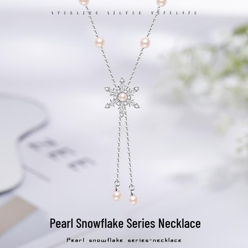 

Min Sheng Snowflake Tassel Necklace - 2023 Christmas & Winter Edition
