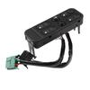Black Electric Power Window Switch for Opel Vectra A 1988-1995 Window Control Button 1240600 90312109 Auto Parts