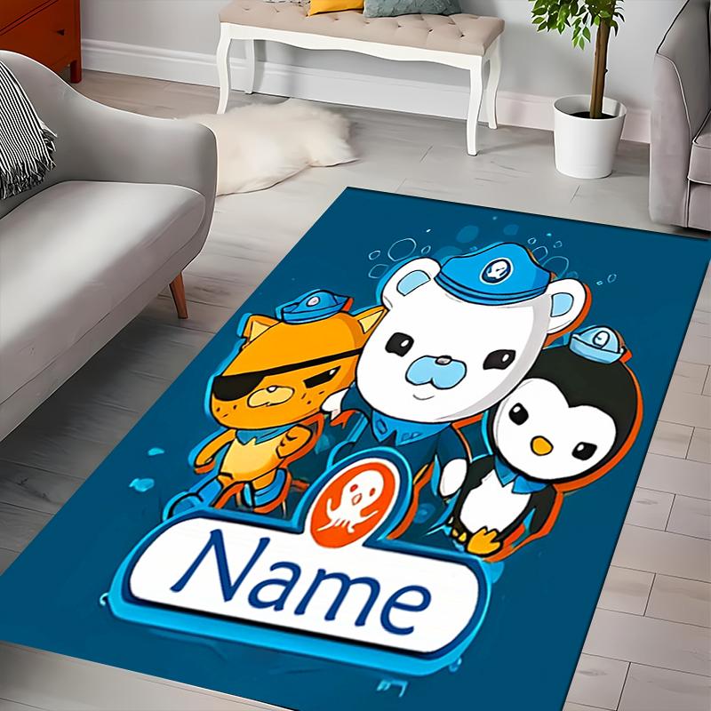 Custom personalization Octonauts Area Rug - Perfect For Kitchen, Bathroom,Laundry Room Decor Large Size Available,Gift All Seasons
