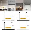 Lampe suspendue LED - NETTLIFE - 32W 107 cm - Dimmable - Noir - Hauteur réglable avec télécommande