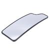Lower Mirror Glass Heated Convex Towing Mirror Driver Side Lower Exterior Mirror Glass with Backplate Replacement for