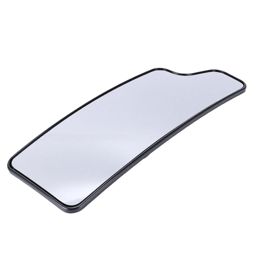 Lower Mirror Glass Heated Convex Towing Mirror Driver Side Lower Exterior Mirror Glass with Backplate Replacement for