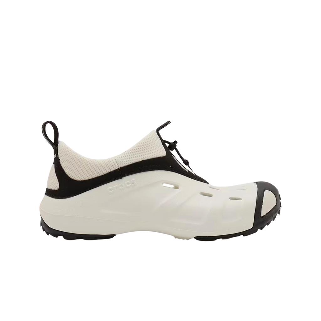Crocs Quick Trail Fashion Comfortable Durable Low-Top Casual Shoes Unisex Shoes Black White 209350-1CN