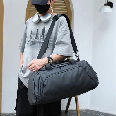Large Capacity Travel Bag  Can Be Equipped with a Suitcase  Dry and Wet Separation  One Shoulder or Crossbody Backpack